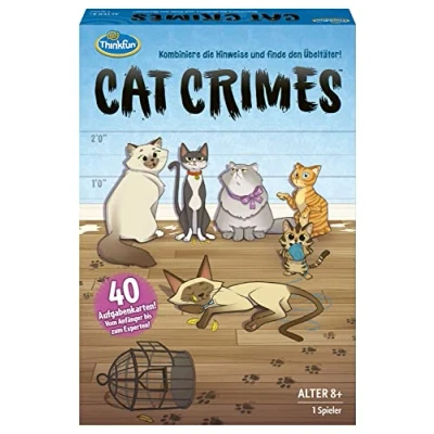 Image de Cat Crimes(TM) ThinkFun: Kombiniere die Hinweise und finde den Übeltäter!