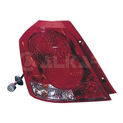 Image de ABAKUS 222 1908L LD AE Feu arrière gauche Partie extérieure P21W, P21/5W, PY21W Rouge avec porte lampe DAEWOO: Kalos 5 portes
