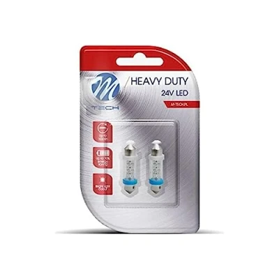 Image de M Tech lb923b blister 2 x C5 W 36 6 lED 3 mm 24 V