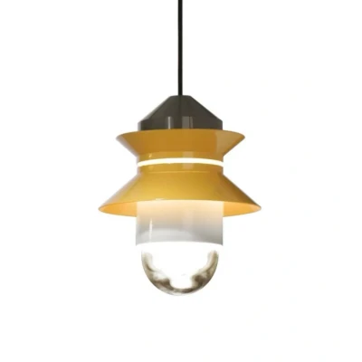 Image de Marset Santorini Suspension d&#039;Extérieur Jaune Moutarde