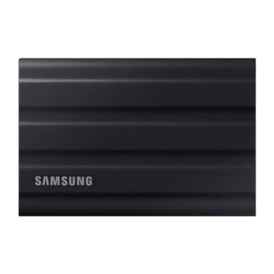 Image de Samsung SSD Externe T7 Shield, 2 To, Noir, MU PE2T0S/EU, vitesse de lecture/écriture jusqu&#039;à 1050Mo/s, USB 3.2 Gen