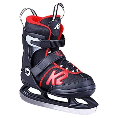 Image de K2 Joker Ice 25D0303.1.1.M Patins à Glace pour garçon Noir/Rouge