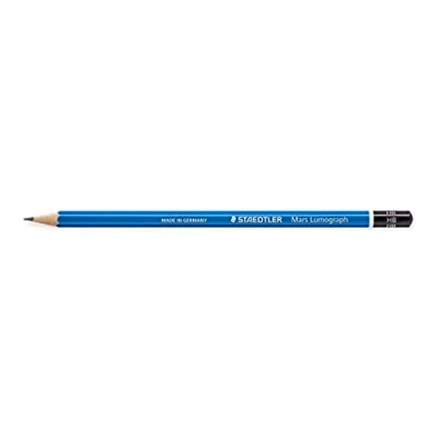 Image de Staedtler Mars Lumograph, crayons à papier HB pour dessin technique et artistique, Boîte en carton avec 12 assortis, 100 VE