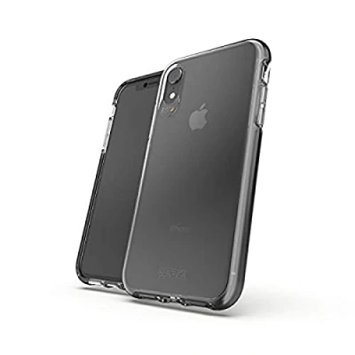 Image de Gear4 Étui Clair Piccadilly avec Protection avancée Contre Les impacts [Protégé par D3O], Design Mince et Robuste pour iPhone XR Noir
