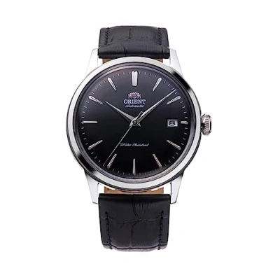 Image de Orient Homme Analogique Mécanique Montre avec Bracelet en Cuir RA AC0M02B10B