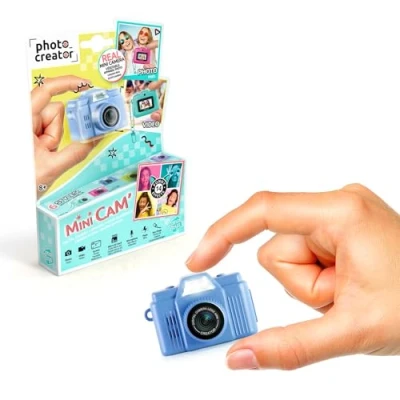 Image de Canal Toys Photo Creator Appareil Numérique Mini Cam&#039; Bleu Retro Avec carte SD 1Go incluse