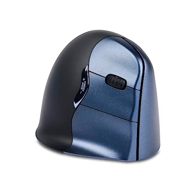 Image de Bakker Elkhuizen VM4RW Souris Verticale pour Droitier Bleu