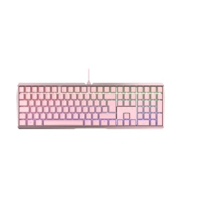 Image de CHERRY MX BOARD 3.0 S, Clavier filaire de gaming avec rétro éclairage RGB, Disposition allemande (QWERTZ), BROWN Switches, Pink
