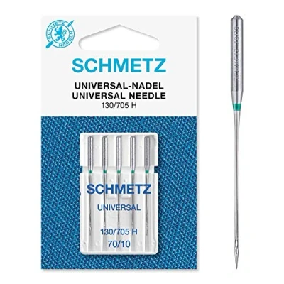 Image de SCHMETZ Lot de 5 aiguilles universelles pour machine 70/10