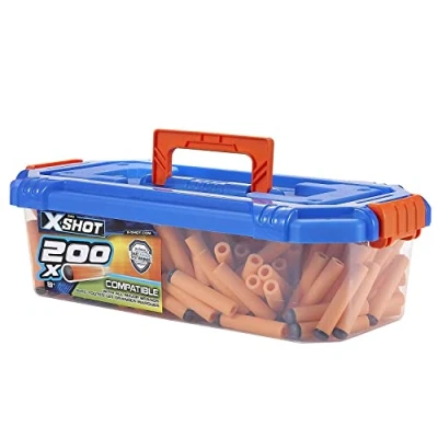 Image de ZURU XSHOT Accessoires Flèches en mousses, 36181, Multicolore