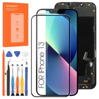 Image de OLED pour iPhone 13 Écran LCD de Remplacement A2631 A2482 avec kit réparation (Noir)