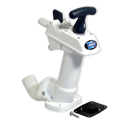 Image de Jabsco 29040 3000 Pompe de Rechange pour Toilettes manuelles Twist &#039;n&#039; Lock Compatible avec 29090 et 29120, Blanc