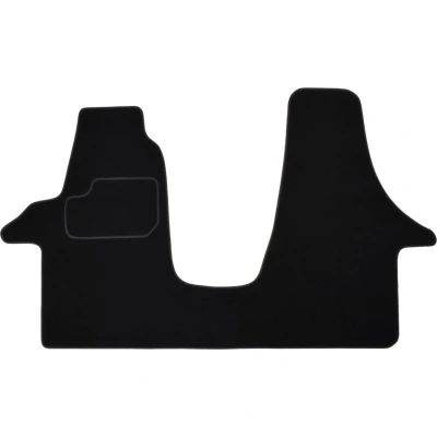 Image de MAMMOOTH A041 VW65 PRM 01 Ensemble de tapis sol Textile avant noir VOLKSWAGEN: Transporter 5, 5 Bus