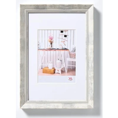 Image de walther design cadre photo blanc 40 x 50 cm avec passe partout, chalet EL050W