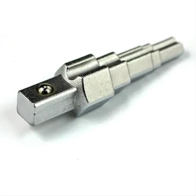 Image de Clé Étagée Multi usage à Cliquet pour Radiateur Robinetterie Tuyauterie en Acier au Carbone
