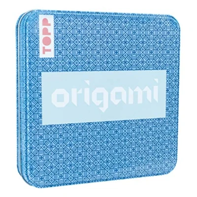 Image de topp Origami Feuilles Pliantes, 18098, Bleu, Moyen