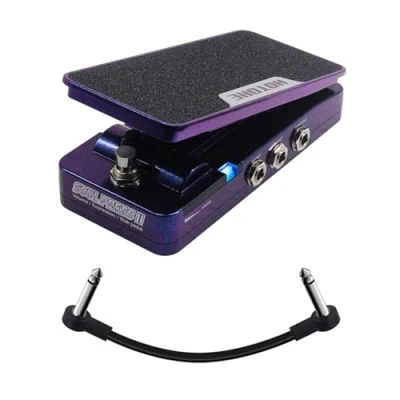 Image de HOTONE Wah Volume actif Expression passive pédale d&#039;effets de guitare commutable 4 en 1 avec visible Soul Press II