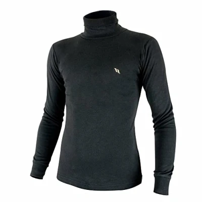 Image de Back on Track Pull à Col Hommes Noir L 48