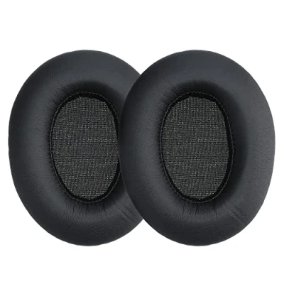 Image de kwmobile 2X Coussinet Compatible avec TaoTronics BH060 Coussinets en Mousse pour Casque Audio Noir