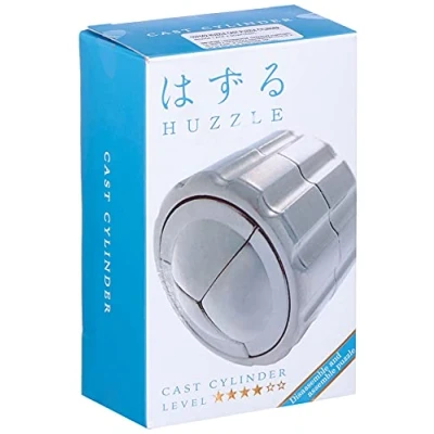 Image de Gigamic Huzzle Cast Cylinder Diff.4 Casse Tête, CPCYL, Cylindre