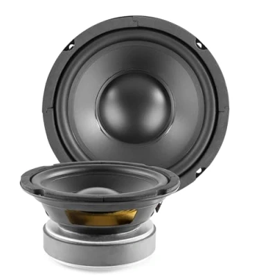 Image de Fenton WPP16 Haut parleur de graves Cône 6.5 pouces (16 cm), 175 Watts max, Suspension caoutchouc, Bobine résistante à la chaleur