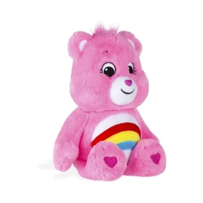 Image de Peluche bisounours TOUCALIN Découvre Le Pouvoir Magique de Ton Qui Adore Les câlins Sert Fort Contre toi 30 cm Haut Rose A partir 6 Mois 16651