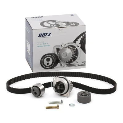 Image de DOLZ KD010 Pompe à Eau + Kit De Distribution 136 CITROËN: Saxo 3/5 portes, Xsara 5 Break, PEUGEOT: 106 II I portes