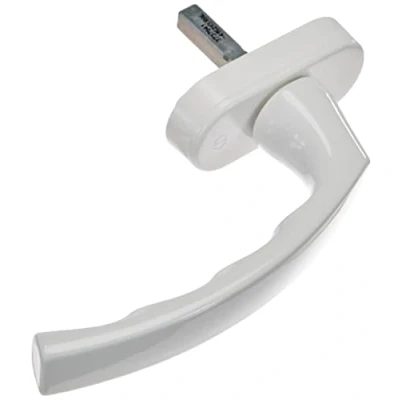 Image de HOPPE 3737041 LIÈGE Poignée de fenêtre vissée cachée Blanc 7 x 32 cm