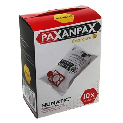 Image de Paxanpax VB390H Sacs SMS en boîte non originaux pour Numatic 200 / Henry 1B C, paquet de 10