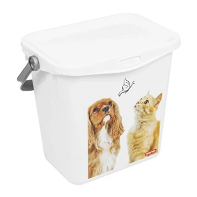 Image de Curver Boite Carrée à Couvercle Multiboxx pour Chien 6 L
