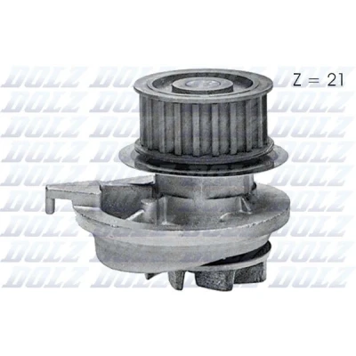 Image de DOLZ O128 Pompe à eau 21 avec poulie OPEL: Calibra A, Astra F CC, Kadett E CC
