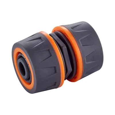 Image de GRIFEMA GE1203, Réparateur de tuyau d&#039;arrosage 1/2 Pouces 13 mm Universel, Connecteur service rapide pour une installation facile, Orange/Noir, [Exclusivité Amazon]
