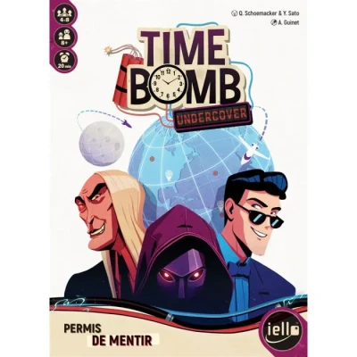 Image de IELLO Time Bomb Undercover Jeu de Société 4 à 8 Joueurs A Partir Ans Version Française