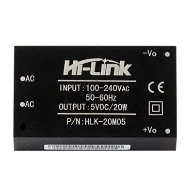 Image de HI LINK HLK 20M05 Lot de 2 modules d&#039;alimentation abaissables AC DC 220 V vers 5 20 W