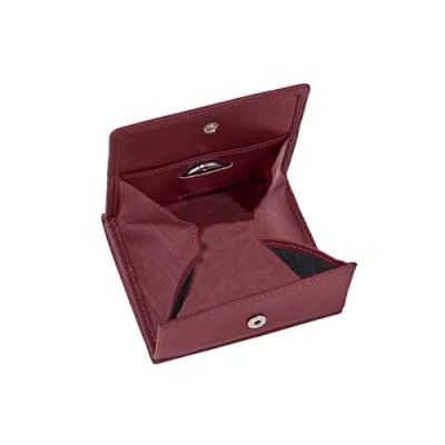 Image de Modèle Vienne Portemonnaie Particulier en Cuir de Vachette, Fabrication façon « viennoise », avec Compartiment pour la Monnaie carré typique LEAS, Rouge/Cerise &#039;&#039;LEAS Special Edition&#039;&#039;