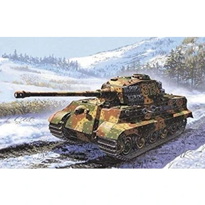 Image de Italeri I7004 Maquette Chars d&#039;assaut King Tiger Echelle 1:72