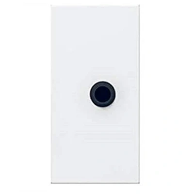 Image de Legrand 078764 Mosaic Jack Prise, Femelle, 3.5mm à Visser, 1 Module, Blanc