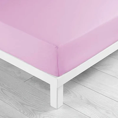 Image de douceur d&#039;intérieur, Drap Housse (160 x 200 cm) Jersy Dragée, 100% Coton, Dragee
