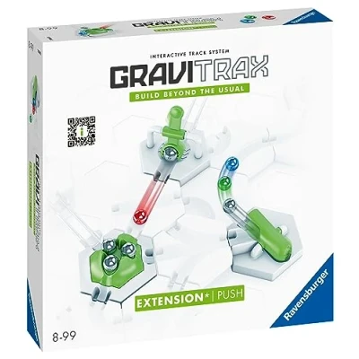 Image de Ravensburger GraviTrax Extension Push Marteau, TipTube, Volcan Circuit de billes Jeu construction créatif Parcours à construir Dès 8 ans Version française 22438