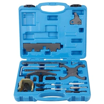 Image de DAYUAN Kit d&#039;outils de réglage du moteur pour arbre à cames Compatible avec Ford Mazda 1.4 1.6 1.8 2.0 Di/TDCi/TDDi ECOBOOST Ti VCT 1.5/1.6 VVT 2.3L 2.5L