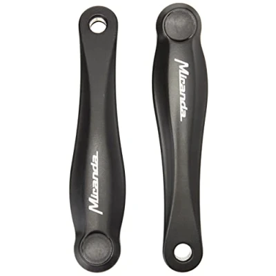 Image de Miranda Unisexe E Isis Style Paire L/h R/H Bike Manivelles Beta, Noir, 175 mm