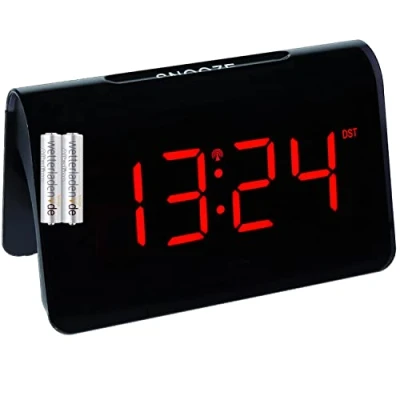 Image de TFA Dostmann 60.2543 ICON Réveil numérique radio piloté avec chiffres lumineux LED