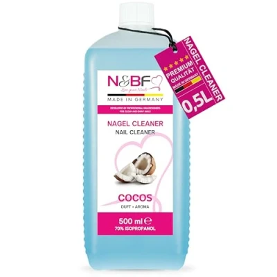 Image de NAILS FACTORY Cleaner pour Ongles Parfum Noix de Coco 500 ml Nail nettoyant utilisé nettoyer et dégraisser en qualité studio