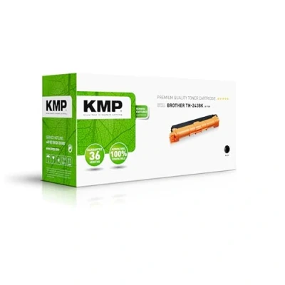 Image de KMP Toner Compatible avec Brother TN 243BK Noir pour DCP L3510CDW, HL L3210CW, MFC L3710CW, etc.