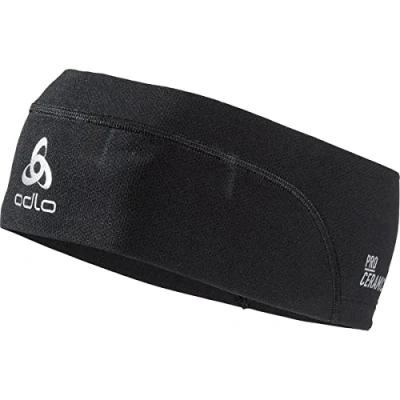 Image de Odlo Mixte Bandeau CERAMICOOL, Noir, FR : Taille Unique (Taille Fabricant )