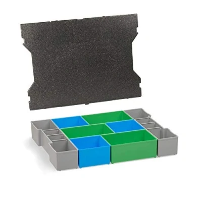 Image de Boîte de Cloisonnement Inserts Système Classement avec Tampons Couverture pour Bosch Sortimo L BOXX 102 aussi Adapté le Nouveau G4 Modèle G4, CD3