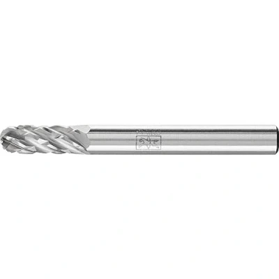 Image de PFERD TOOLS 21105087 Fraise sur tige cylindre Longueur 55 mm Dimension produit, Ø 6 de travail 16 Diamètre