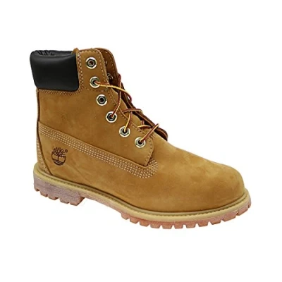 Image de Timberland 6IN Premium BOOT Bottines à lacets wheat, Femme, Taille: 35.5, Wheat Nubuck