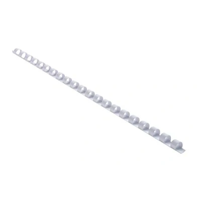 Image de Exacompta Réf. 75200E Boîte de 100 reliures spirales en PVC blanc 8 mm permet relier 20 à 40 feuilles 80g format A4 ou A3 paysage convient pour tout type machine anneaux