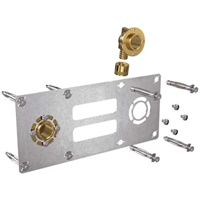 Image de Sortie de cloison double à glissement Entraxe 150 mm PER Ø 12 F 1/2 Robifix Watts industrie